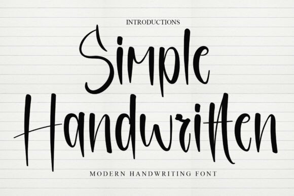 Download Simple Handwritten - Hand Collection