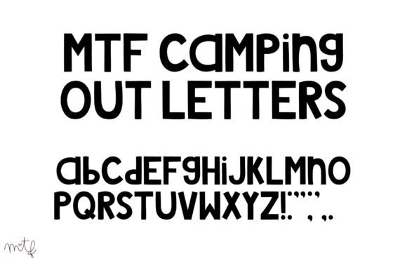 Download Camping out Letters - Camping Collection